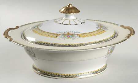 Belmaison Round Covered Vegetable