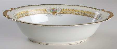 Belmaison 10" Oval Vegetable Bowl