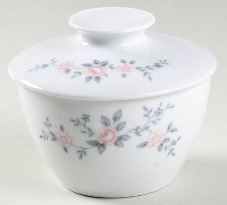 Belle Rose Sugar Bowl & Lid