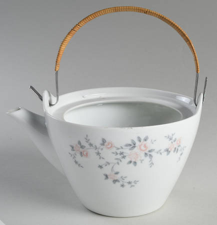 Belle Rose Teapot No Removable Top Handle & No Lid