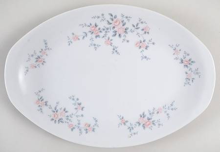 Belle Rose 14" Oval Serving Platter