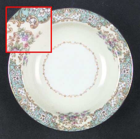 Berenda Rim Fruit/Dessert (Sauce) Bowl