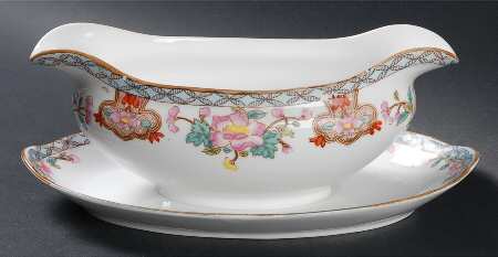 Berkeley Gravy Boat with Attached Underplate