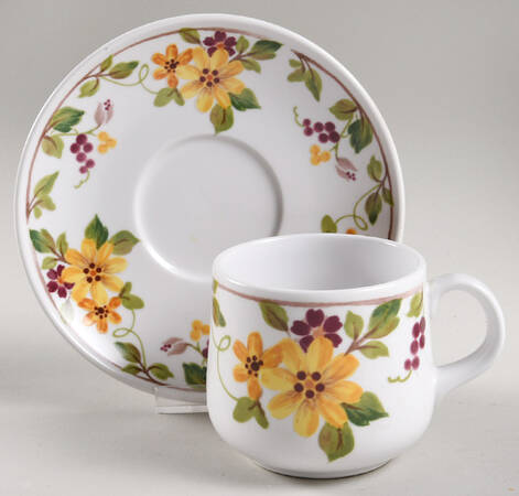Berredin Flat Cup & Saucer Set