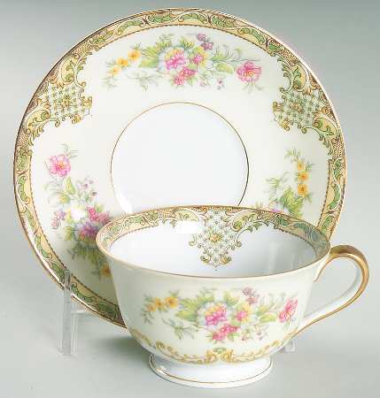 Bessboro Footed Cup & Saucer Set