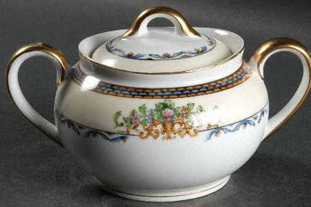 Biarritz Sugar Bowl & Lid