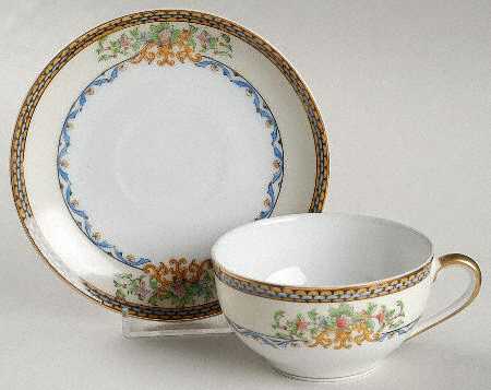 Biarritz Flat Cup & Saucer Set