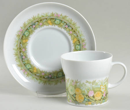 Bimini Flat Cup & Saucer Set