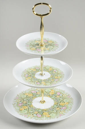 Bimini 13 7/8"-14 1/4" 3-Tiered Serving Tray(DP,SP,BB) HC