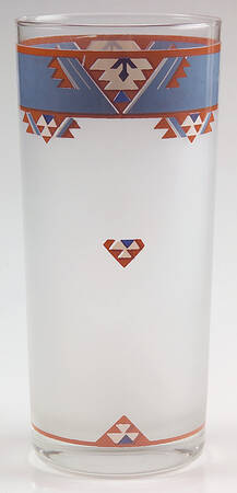 Blue Adobe 12 Oz Glassware Tumbler