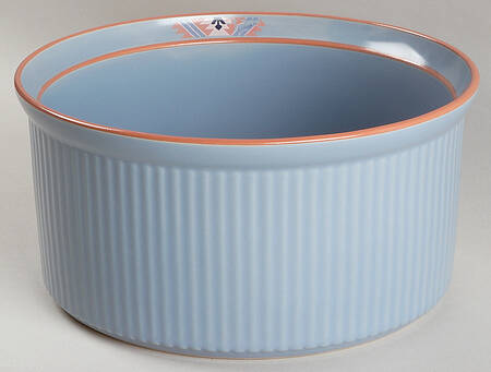 Blue Adobe 7" Souffle by Noritake