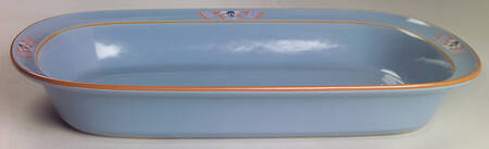 Blue Adobe 14" Rectangular Baker