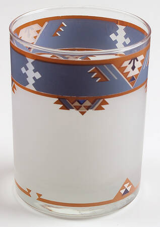 Blue Adobe 12 Oz Glassware Double Old Fashioned