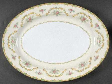 Blanton 16" Oval Serving Platter