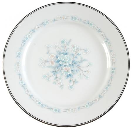 Blue Beauty Salad Plate