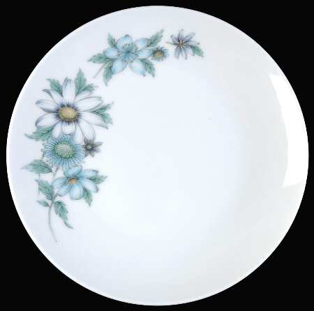 Blue Bouquet Bread & Butter Plate