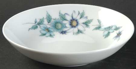 Blue Bouquet Fruit/Dessert (Sauce) Bowl