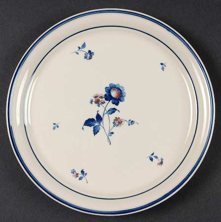Blue Chintz Salad Plate