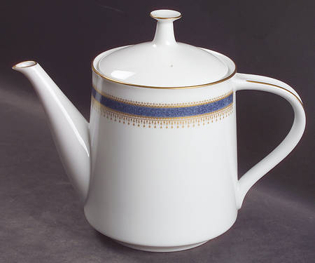 Blue Dawn (Coupe) Teapot & Lid