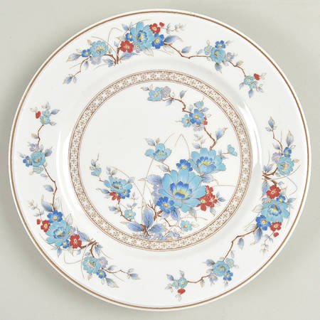 Bleufleur Salad Plate