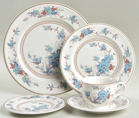 Bleufleur 5 Piece Place Setting