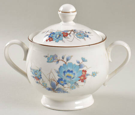 Bleufleur Sugar Bowl & Lid