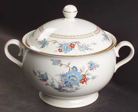 Bleufleur 2 Qt Round Covered Casserole