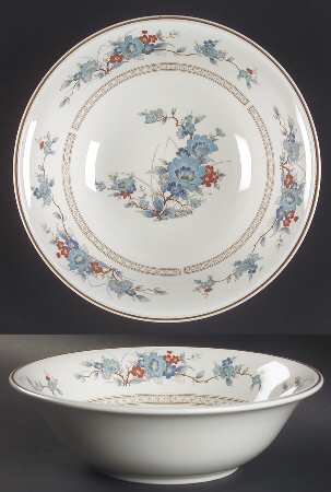 Bleufleur 9" Round Vegetable Bowl