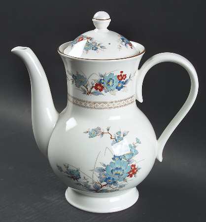Bleufleur Coffee Pot & Lid