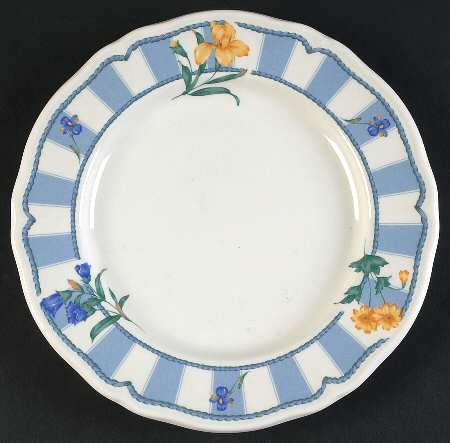 Blue Estate Salad Plate
