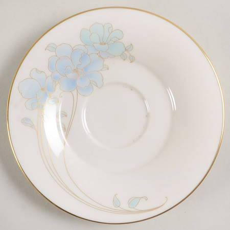 Blue and Gold Saucer