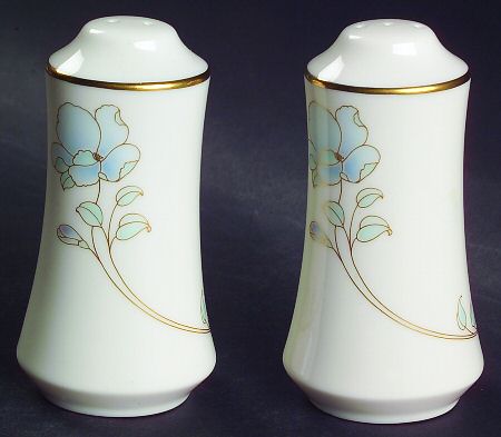 Blue and Gold Salt & Pepper Set