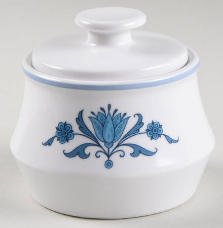Blue Haven Sugar Bowl & Lid by Noritake