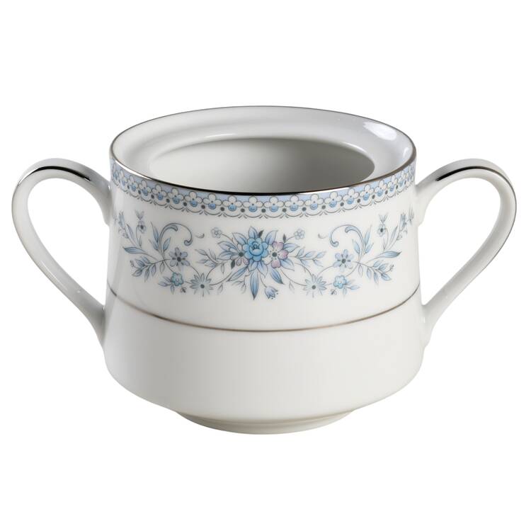 Blue Hill Sugar Bowl No Lid by Noritake