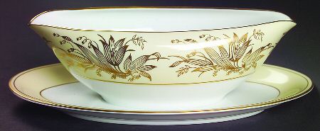Bliss Gravy Boat with Attached Underplate