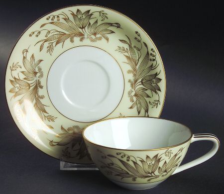 Bliss Flat Cup & Saucer Set