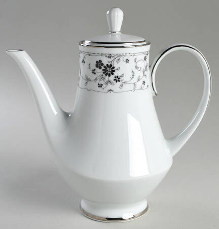 Black Lace Coffee Pot & Lid