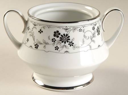 Black Lace Sugar Bowl No Lid