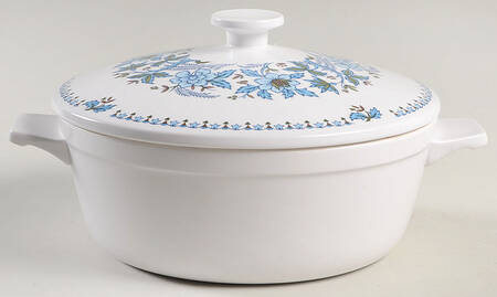 Blue Moon 1.75 Qt Round Covered Casserole
