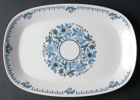 Blue Moon 13" Oval Serving Platter