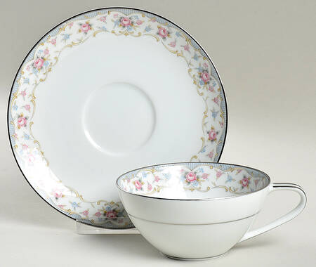 Bloomfield Flat Cup & Saucer Set