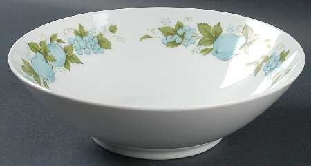 Blue Orchard 8" Round Vegetable Bowl