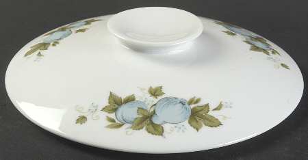 Blue Orchard Lid for 1.75 Qt Round Covered Casserole