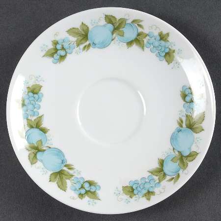 Blue Orchard Saucer
