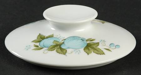 Blue Orchard Lid for Sugar Bowl