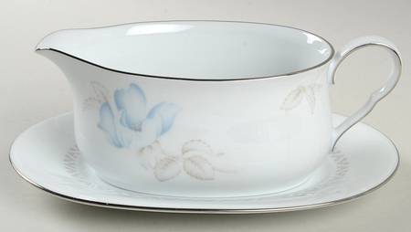 Blue Orient Gravy Boat & Underplate