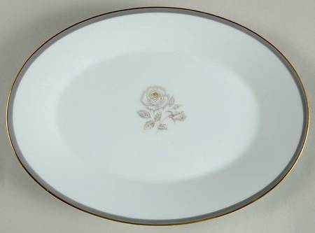 Blair Rose 12" Oval Serving Platter