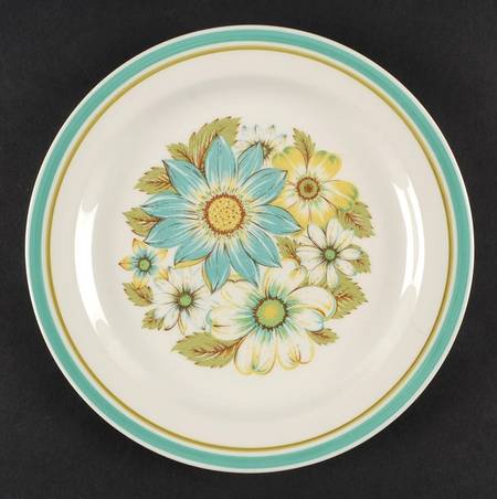 Blue Sky Salad Plate
