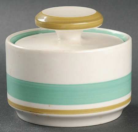 Blue Sky Sugar Bowl & Lid
