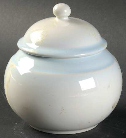 Blue Sky Glow Sugar Bowl & Lid
